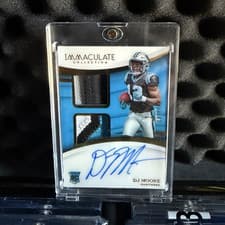 DJ Moore 2018 Panini Immaculate Collection card