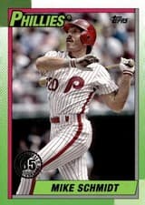 2025 Topps 1990 Topps Baseball (Series One) Mike Schmidt #T90-2 card