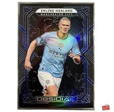 Erling Haaland 2022 Panini Obsidian card