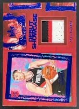 2024-25 Panini Court Kings Debut Showcase Memorabilia Donovan Clingan #DSM-DNV card