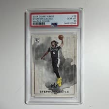 2024-25 Panini Court Kings Water Color Stephon Castle #16