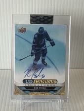 2024-25 Upper Deck Clear Cut Canvas Signatures Nick Perbix #CS-NP card