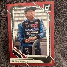 Takuma Koga 2026 Panini Donruss NASCAR card
