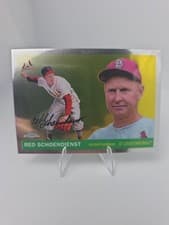 2025 Topps Chrome Platinum 1955 Cards That Never Were Red Schoendienst #55NW-12 card