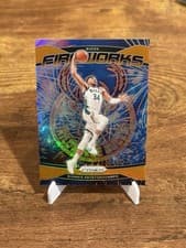 2024-25 Panini Prizm Fireworks Giannis Antetokounmpo #4 card