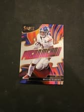 2025 Panini Select Phenomenon Malik Nabers #21 card