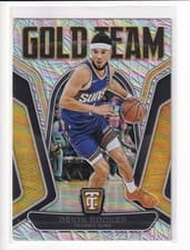 2024-25 Panini Totally Certified Gold Team Devin Booker #22 card