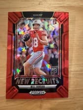 2025 Panini Prizm Draft Picks New Recruits Will Howard #8 card