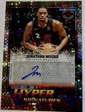 2025-26 NBA Hoops Hoops Hyper Signatures Jonathan Mogbo #HHS-JM card