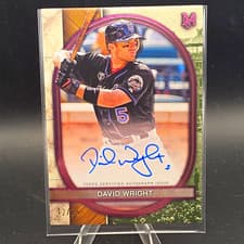 2025 Topps Museum Collection Archival Autographs David Wright #AA-DW card