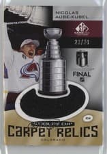 Nicolas Aube-Kubel 2024-25 SP Game Used 2022 Stanley Cup Carpet Relics card
