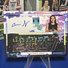 2025 Panini Impeccable WNBA Impeccable Award Winning Signatures Allisha Gray #9 card