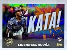 2025 Topps Plakata Luisangel Acuña #PLAK-40 card
