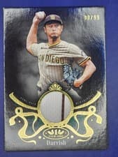 2026 Topps Tier One Shadow Relics Yu Darvish #SR-YD card