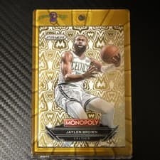 2024-25 Panini Prizm Monopoly Millionaire White Jaylen Brown #W5 card
