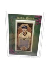 2025 Topps Allen & Ginter Allen & Ginter Mini Framed Relics Anthony Volpe #MFR-AV card