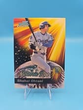 Shohei Ohtani 2025 Bowman Chrome Meteoric Rise card