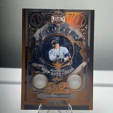 2025 Leaf Bronx Legacy Accolades Aaron Judge #A-1 card