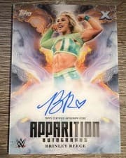 Brinley Reece 2025 Topps Exalted WWE Wrestling Apparition Autographs card