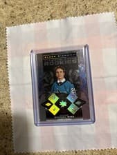 Michael Misa 2025-26 Upper Deck Black Diamond Base Diamond Relic Rookies card