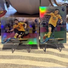 Ruben Neves 2018 Topps Chrome Premier League card