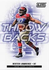2025 Score Throwbacks Dexter Lawrence #16 card