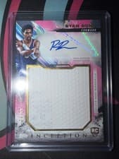 2024-25 Topps Inception Rookie Jumbo Relic Autographs Ryan Dunn #RJR-RDU card