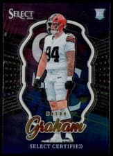 2025 Panini Select Select Certified Rookies Mason Graham #25 card