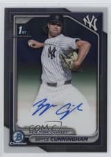 2024 Bowman Draft Chrome Prospect Autograph Bryce Cunningham #CPA-BC