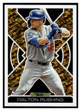 2025 Topps Update Topps Black Gold Dalton Rushing #BG-4 card