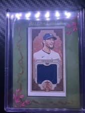 2025 Topps Allen & Ginter Allen & Ginter Mini Framed Relics Clayton Kershaw #MFR-CK card