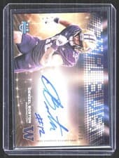 2025 Bowman University Chrome Campus Visit Autographs Denzel Boston #CVA-DB card