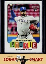 2025 Topps Heritage Rookie Performers Kumar Rocker #RP-13 card