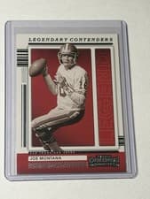 Joe Montana 2021 Panini Legendary Contenders card