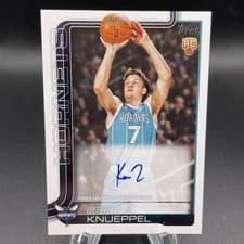2025-26 Topps Flagship Real One Rookie Autographs Kon Knueppel #TFRR-KK card