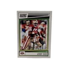 Jerry Rice 2022 Panini Score card