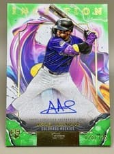 2025 Topps Inception Rookie & Emerging Stars Autographs Adael Amador #RESA-AA card