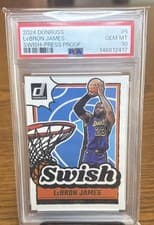 2024-25 Donruss Swish LeBron James #5 card