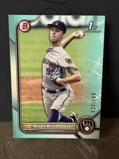 Jacob Misiorowski 2022 Bowman Draft card