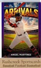 2025 Finest Arrivals Angel Martínez #A-30 card