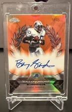 2025 Topps Chrome Hall of Chrome Autographs Barry Sanders #HOCA-BS card
