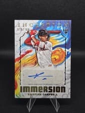 2025 Topps Inception Inception Immersion Autographs Kristian Campbell #IIA-KC card