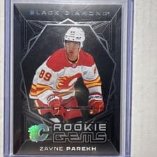 2025-26 Upper Deck Black Diamond Rookie Gems Zayne Parekh #RG-ZP card