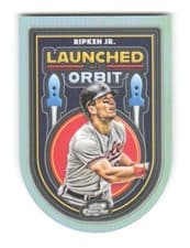 2025 Topps Cosmic Chrome Launched into Orbit Cal Ripken Jr. #LIO-17 card