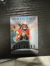 2025 Panini Origins In the Beginning Jayden Daniels #9 card