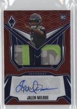 2025 Panini Origins Rookie Autographs Jalen Milroe #19 card