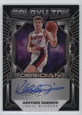 2024-25 Panini Obsidian Galaxy Ink Arvydas Sabonis #GI-ASP card