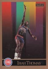Isiah Thomas 1990-91 SkyBox Base Set card