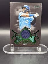 2026 Topps Tier One Shadow Relics Salvador Perez #SR-SP card