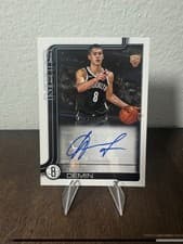 2025-26 Topps Flagship Real One Rookie Autographs Egor Dëmin #TFRR-ED card